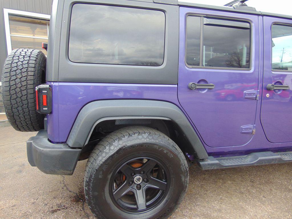 used 2017 Jeep Wrangler Unlimited car, priced at $12,988