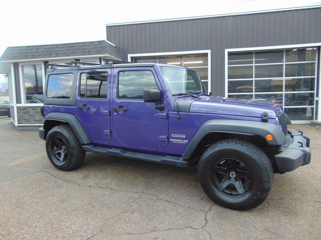 used 2017 Jeep Wrangler Unlimited car, priced at $12,988