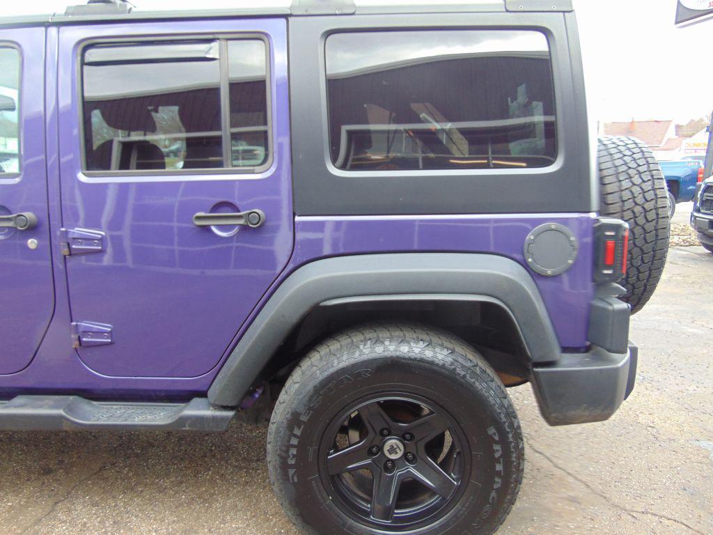 used 2017 Jeep Wrangler Unlimited car, priced at $12,988