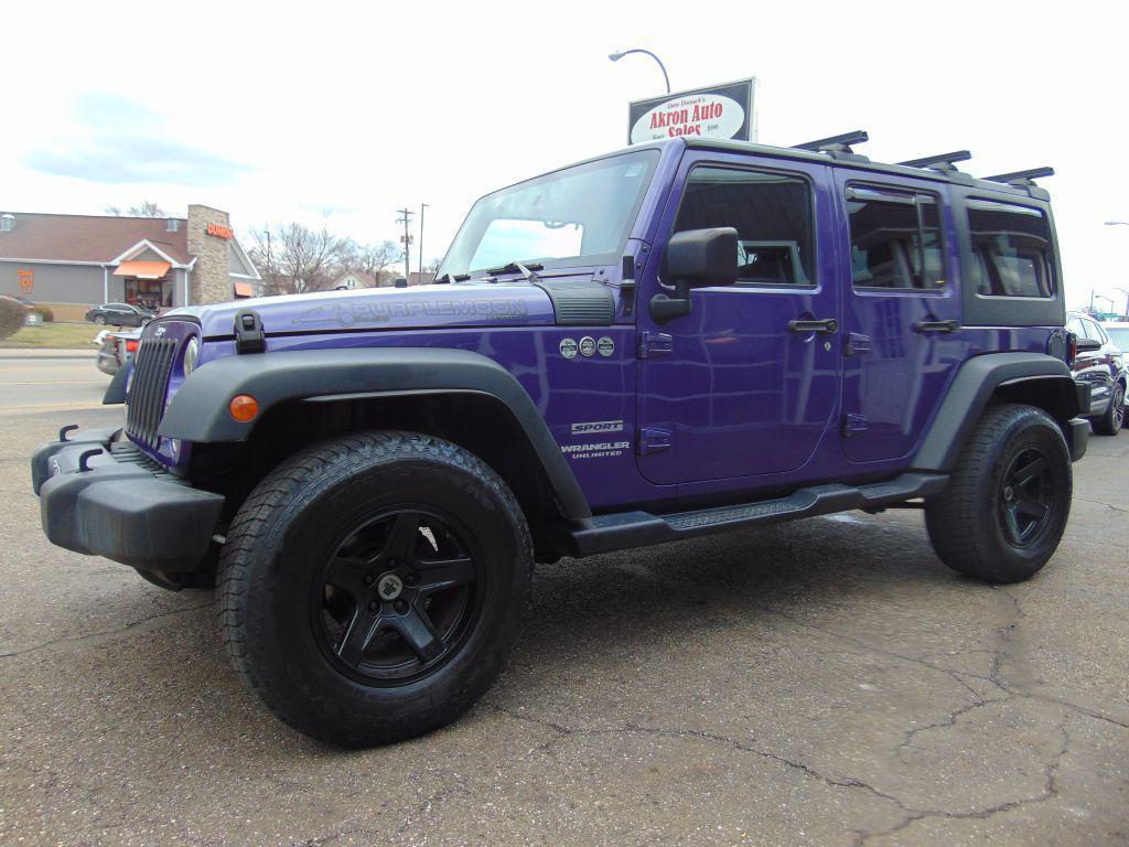 used 2017 Jeep Wrangler Unlimited car, priced at $12,988