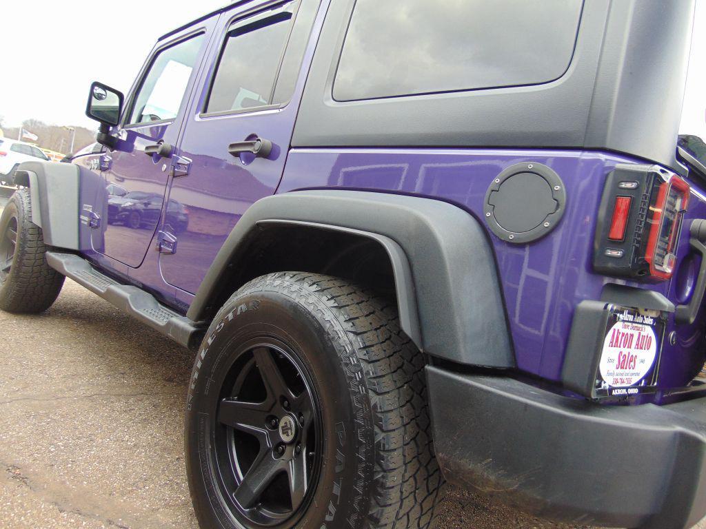 used 2017 Jeep Wrangler Unlimited car, priced at $12,988