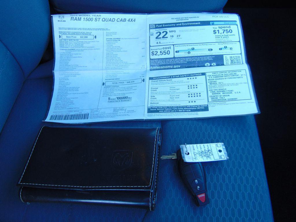 used 2015 Ram 1500 car, priced at $13,988