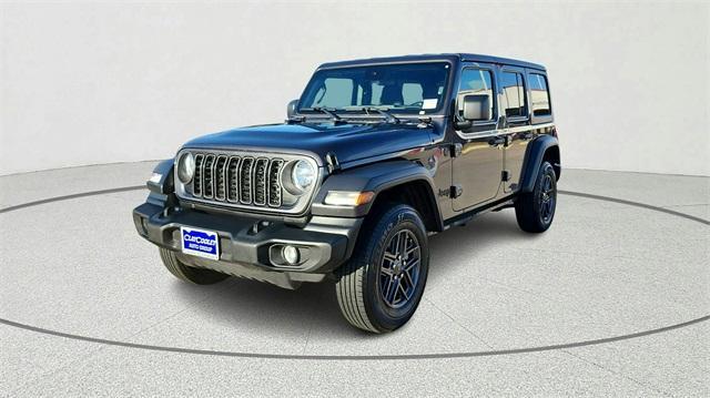 used 2024 Jeep Wrangler car, priced at $29,491