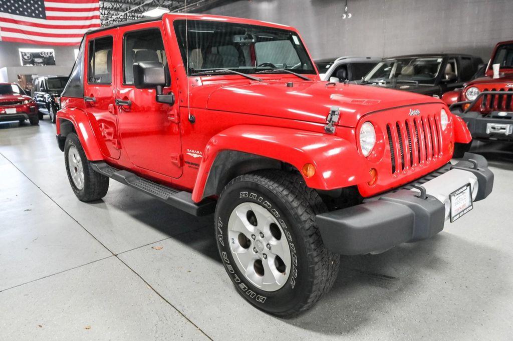 used 2013 Jeep Wrangler Unlimited car, priced at $17,985