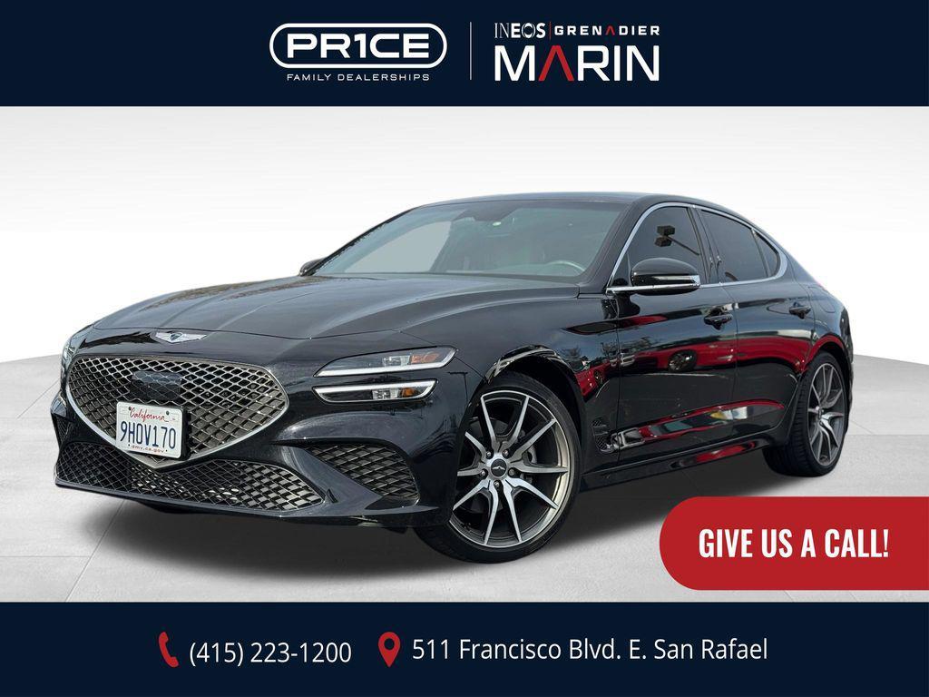 used 2023 Genesis G70 car, priced at $29,998