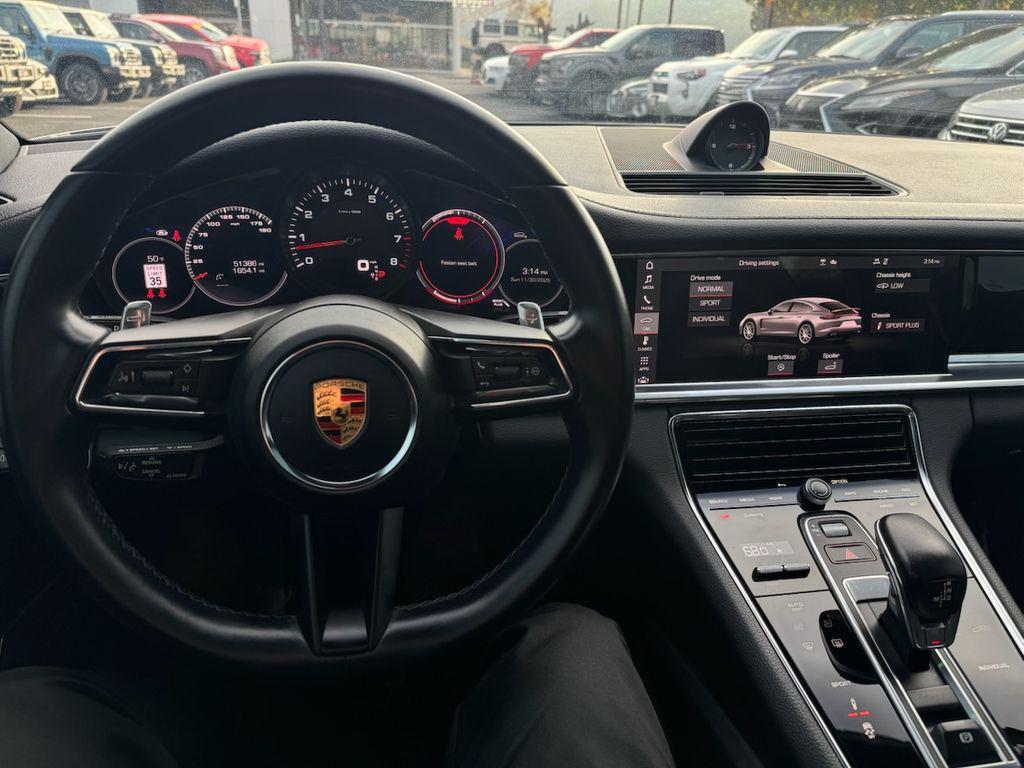 used 2021 Porsche Panamera car, priced at $53,498