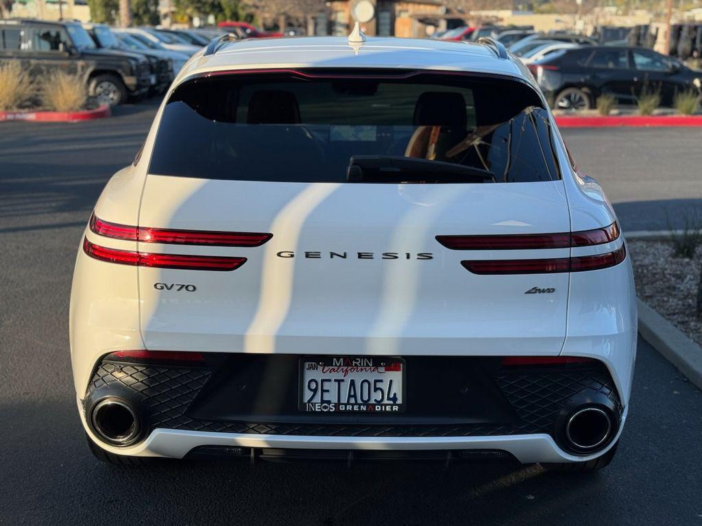used 2023 Genesis GV70 car, priced at $35,488