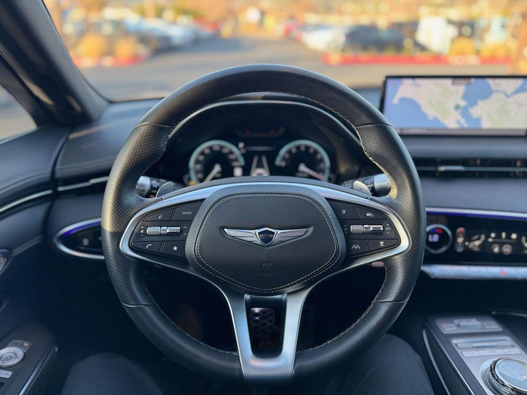 used 2023 Genesis GV70 car, priced at $35,488