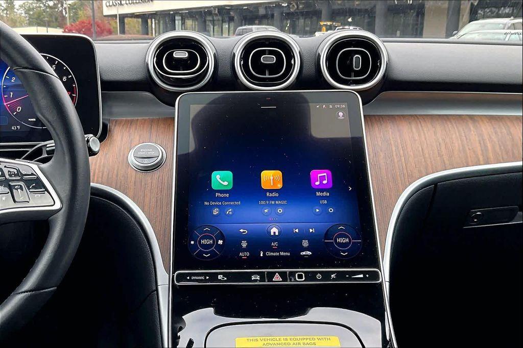 used 2025 Mercedes-Benz C-Class car, priced at $40,598