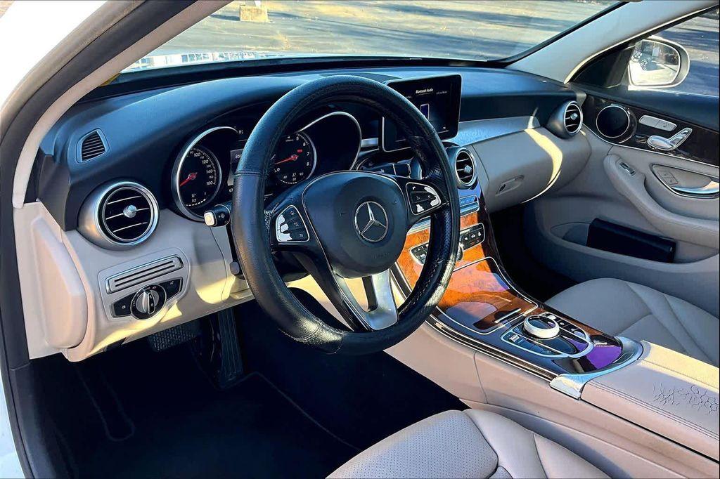 used 2017 Mercedes-Benz C-Class car, priced at $12,998