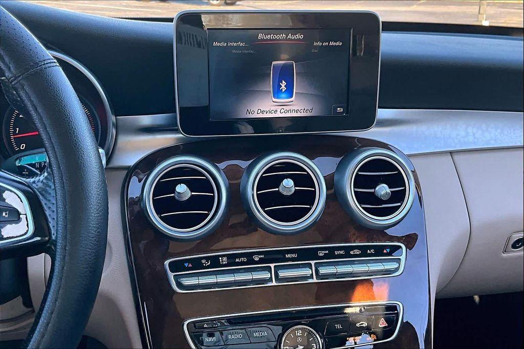 used 2017 Mercedes-Benz C-Class car, priced at $12,998