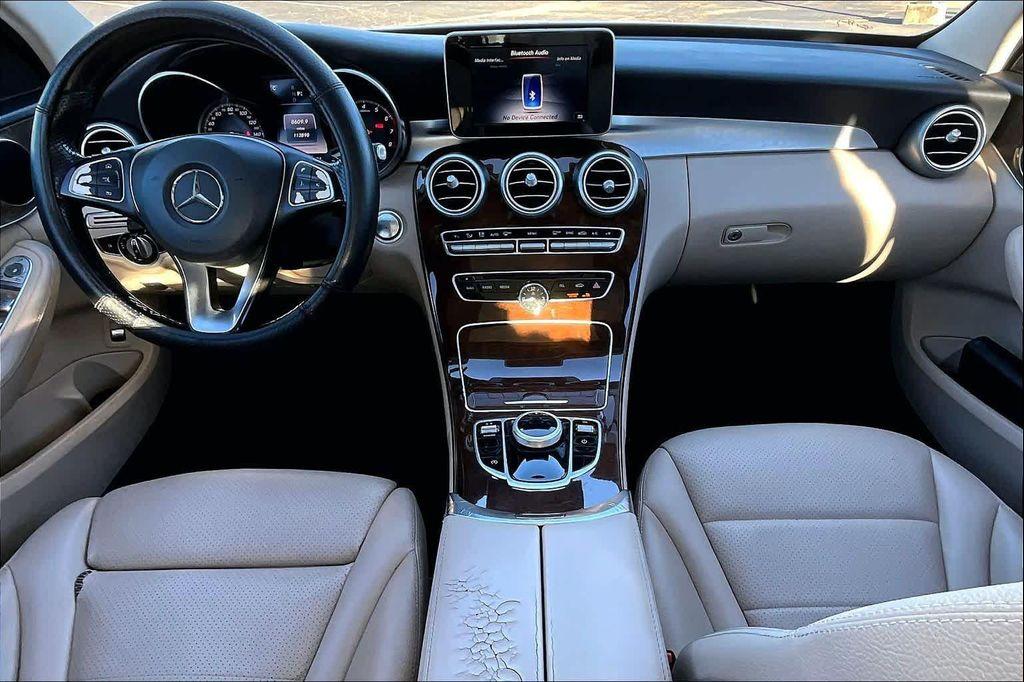 used 2017 Mercedes-Benz C-Class car, priced at $12,998