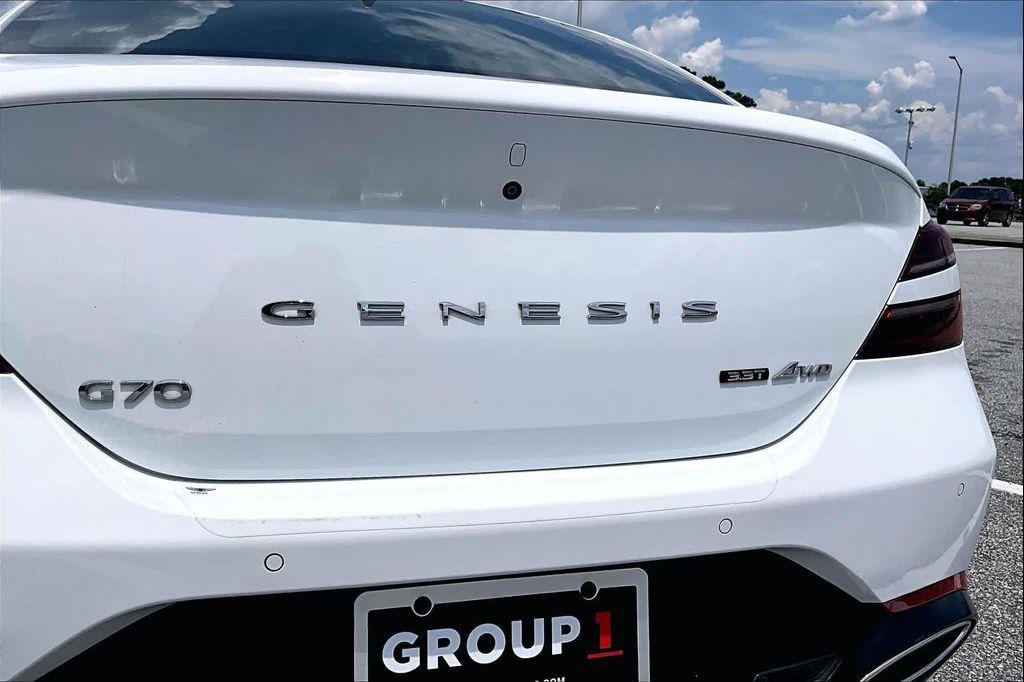 used 2022 Genesis G70 car, priced at $33,086