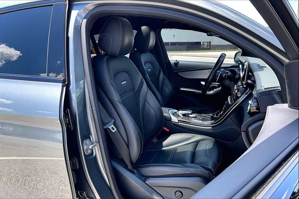 used 2018 Mercedes-Benz AMG GLC 63 car, priced at $36,998