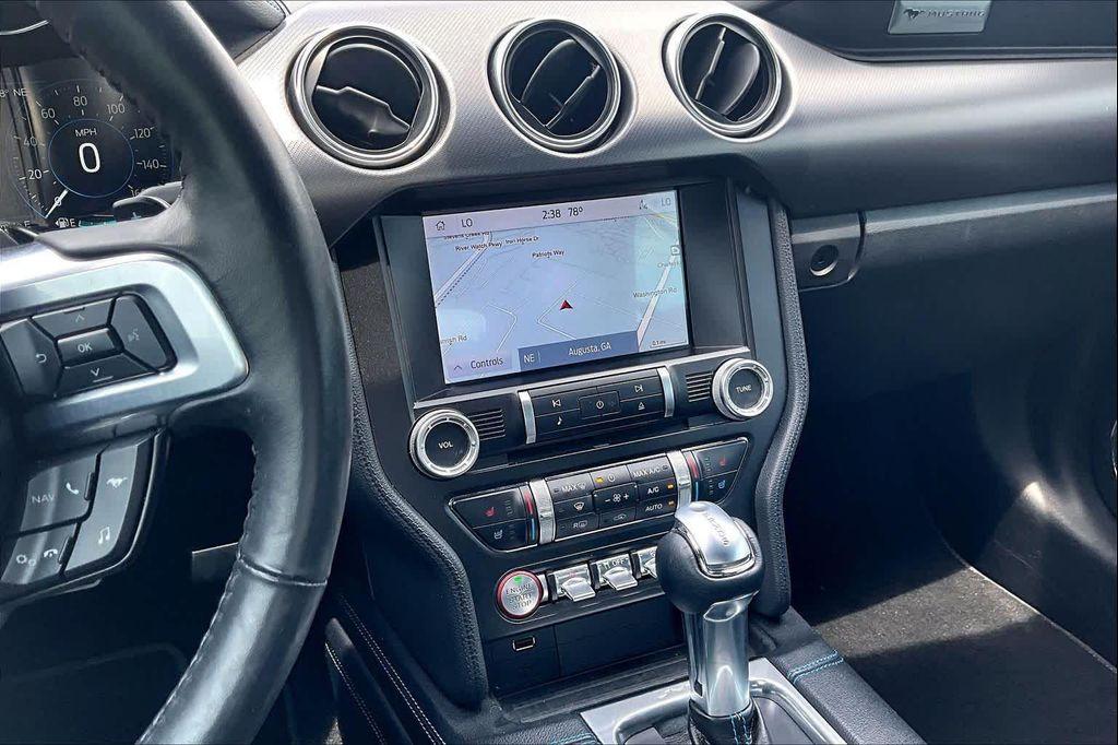 used 2021 Ford Mustang car, priced at $37,086
