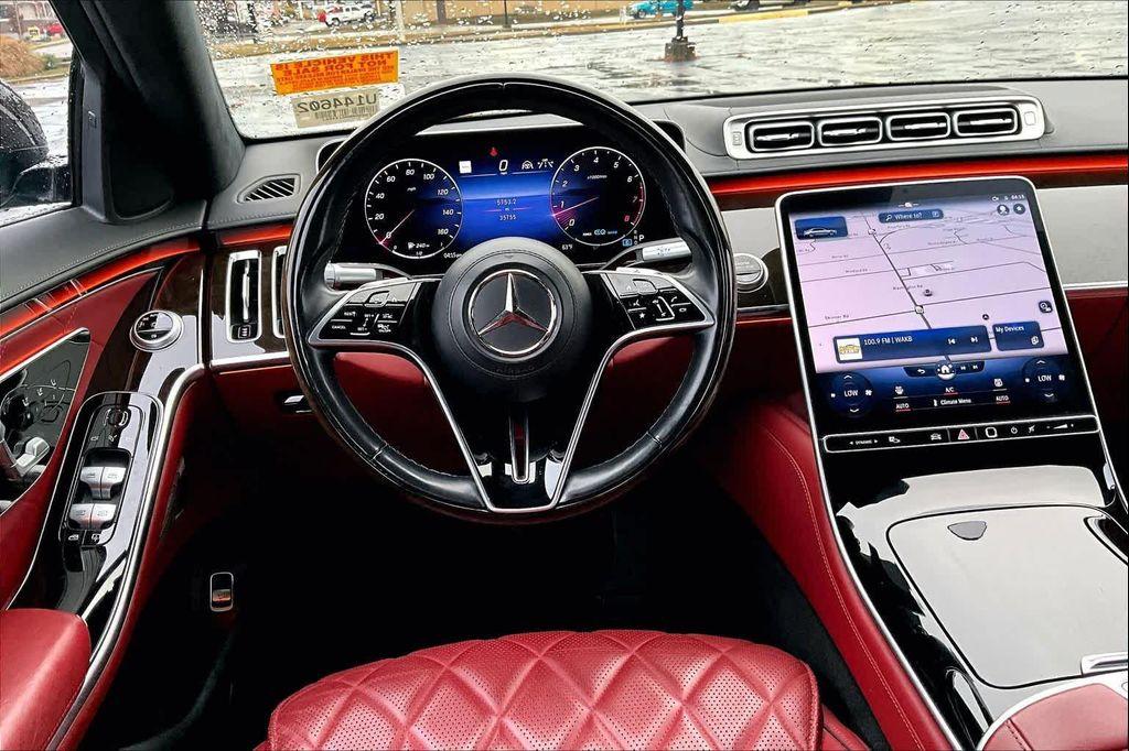 used 2022 Mercedes-Benz S-Class car, priced at $64,998