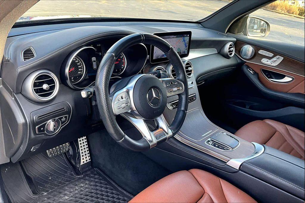 used 2020 Mercedes-Benz AMG GLC 43 car, priced at $33,998