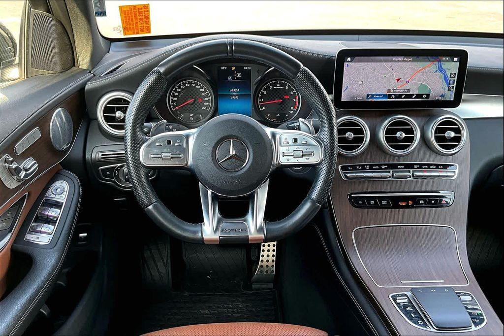 used 2020 Mercedes-Benz AMG GLC 43 car, priced at $33,998