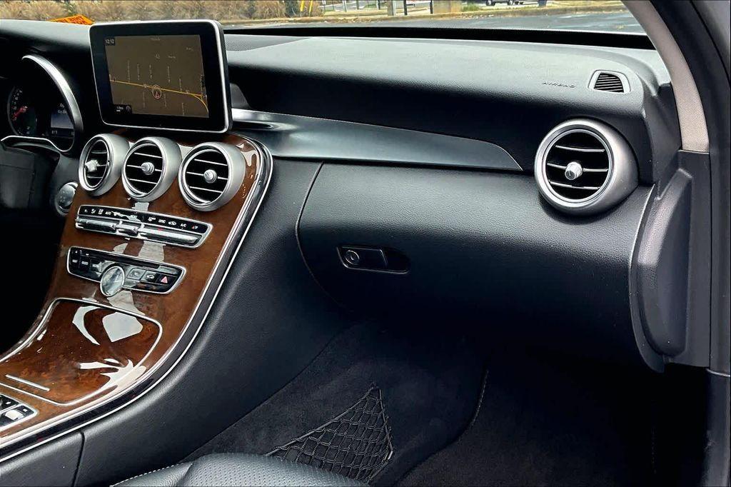 used 2015 Mercedes-Benz C-Class car, priced at $12,998