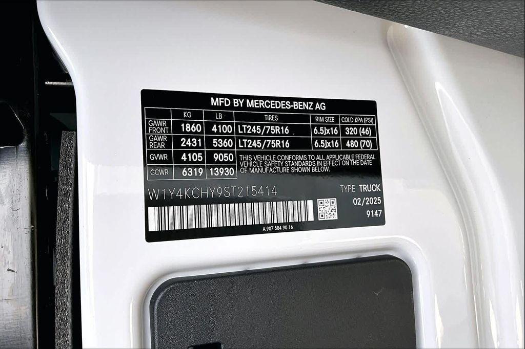 new 2025 Mercedes-Benz Sprinter 2500 car, priced at $57,000