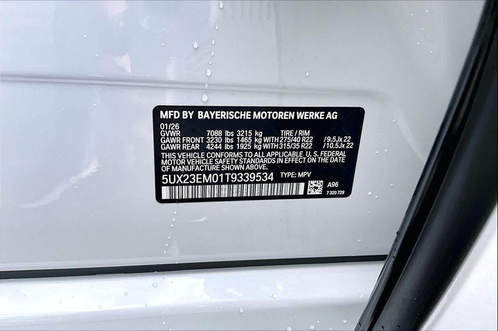 new 2026 BMW X7 car, priced at $101,200