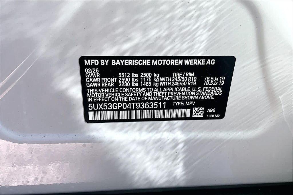 new 2026 BMW X3 car, priced at $57,540