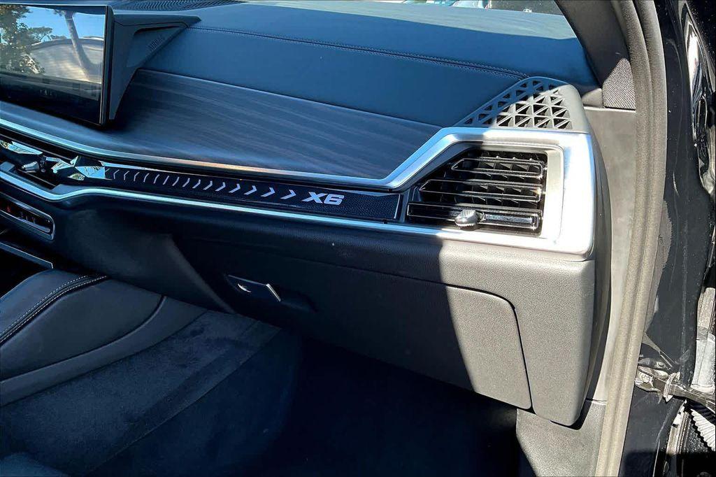 used 2025 BMW X6 car, priced at $72,100