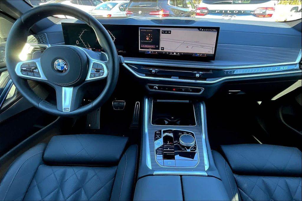 used 2025 BMW X6 car, priced at $72,100