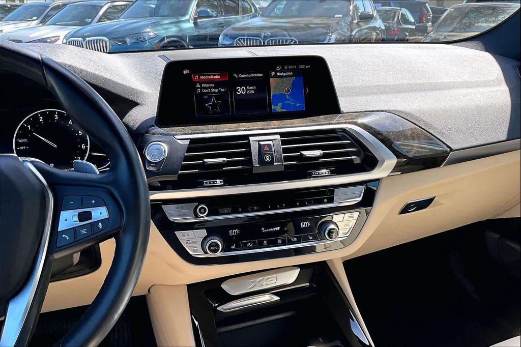 used 2020 BMW X3 car, priced at $23,700