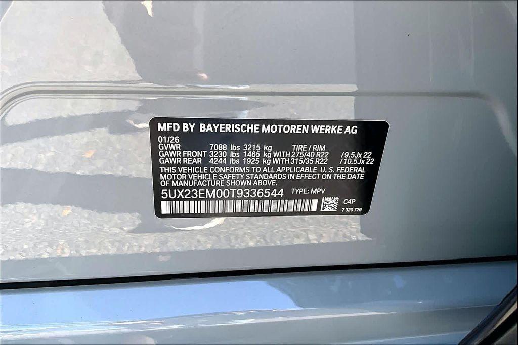 new 2026 BMW X7 car, priced at $100,350