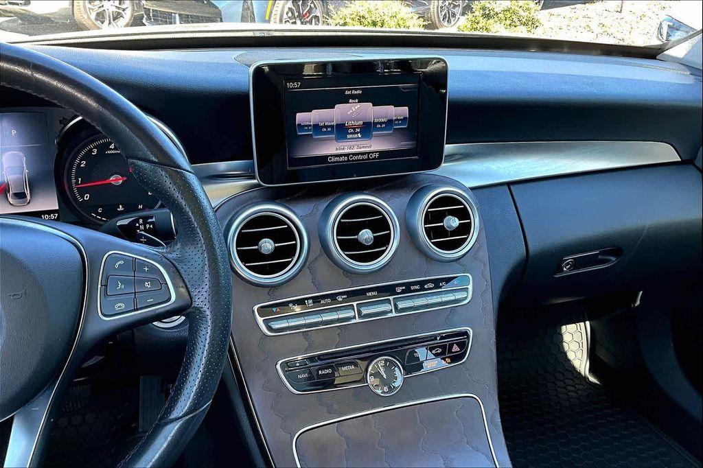 used 2018 Mercedes-Benz C-Class car, priced at $17,900