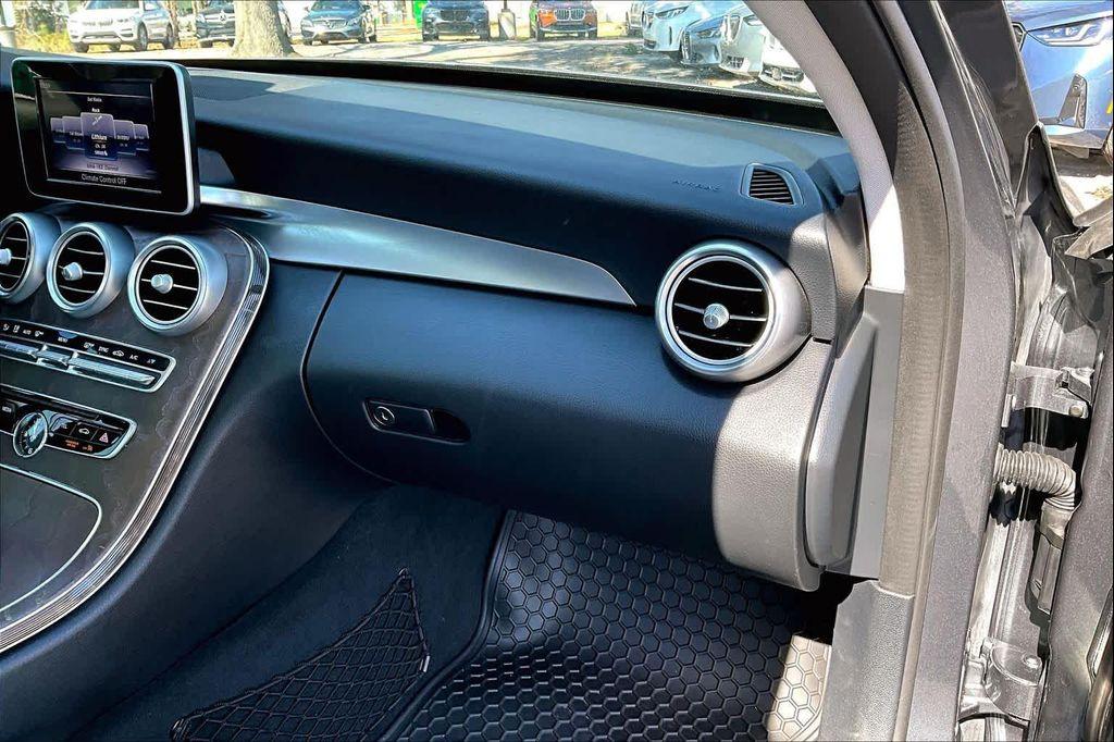 used 2018 Mercedes-Benz C-Class car, priced at $17,900