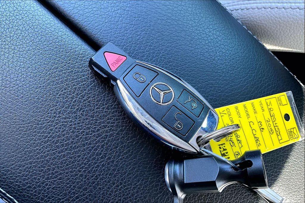 used 2018 Mercedes-Benz C-Class car, priced at $17,900