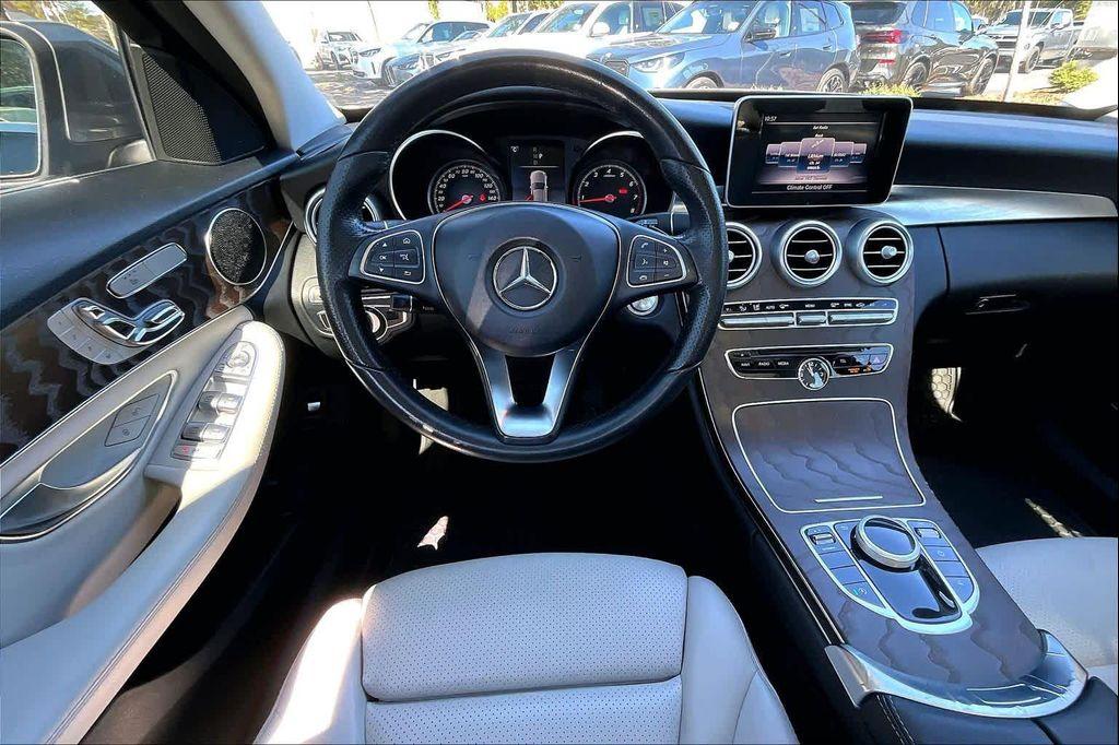 used 2018 Mercedes-Benz C-Class car, priced at $17,900