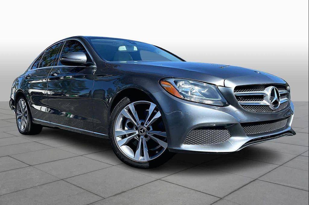 used 2018 Mercedes-Benz C-Class car, priced at $17,900