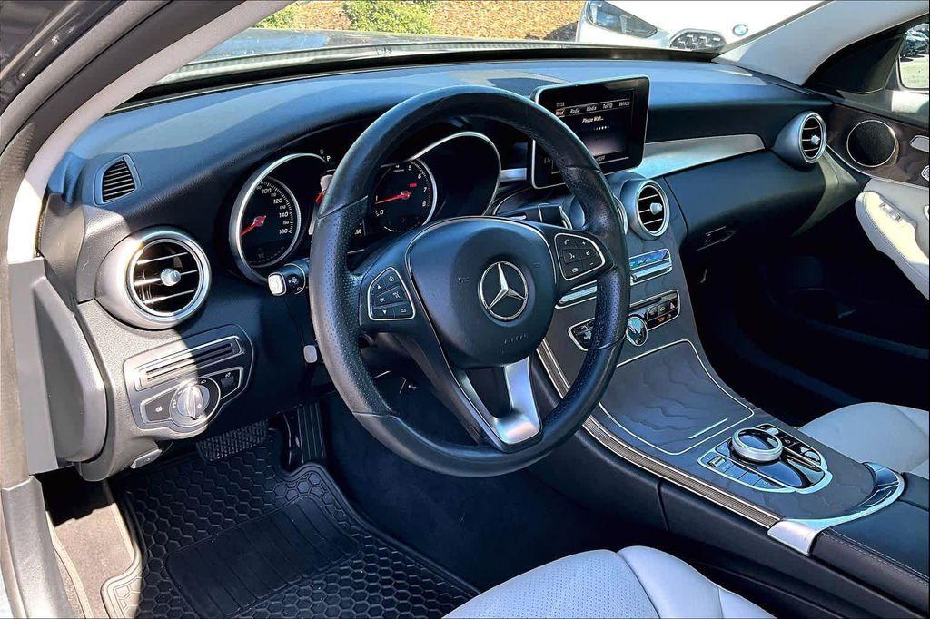 used 2018 Mercedes-Benz C-Class car, priced at $17,900