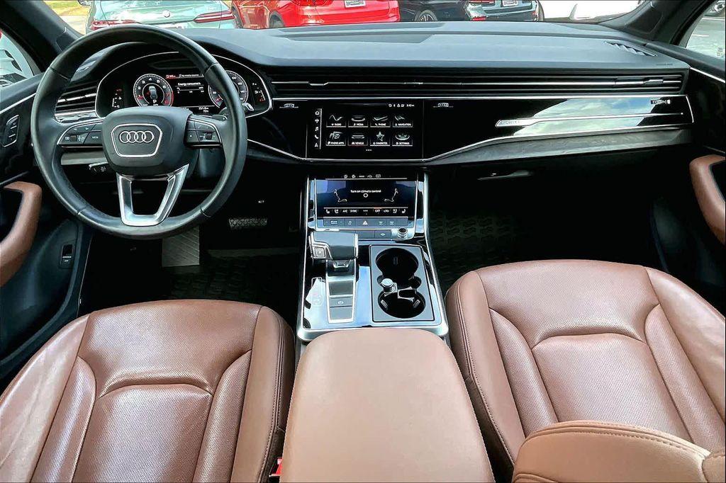 used 2021 Audi Q7 car, priced at $29,100
