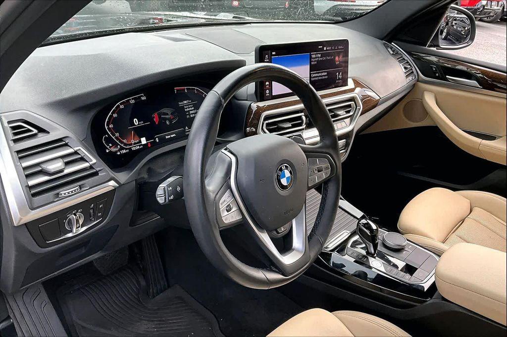 used 2023 BMW X3 car, priced at $37,200