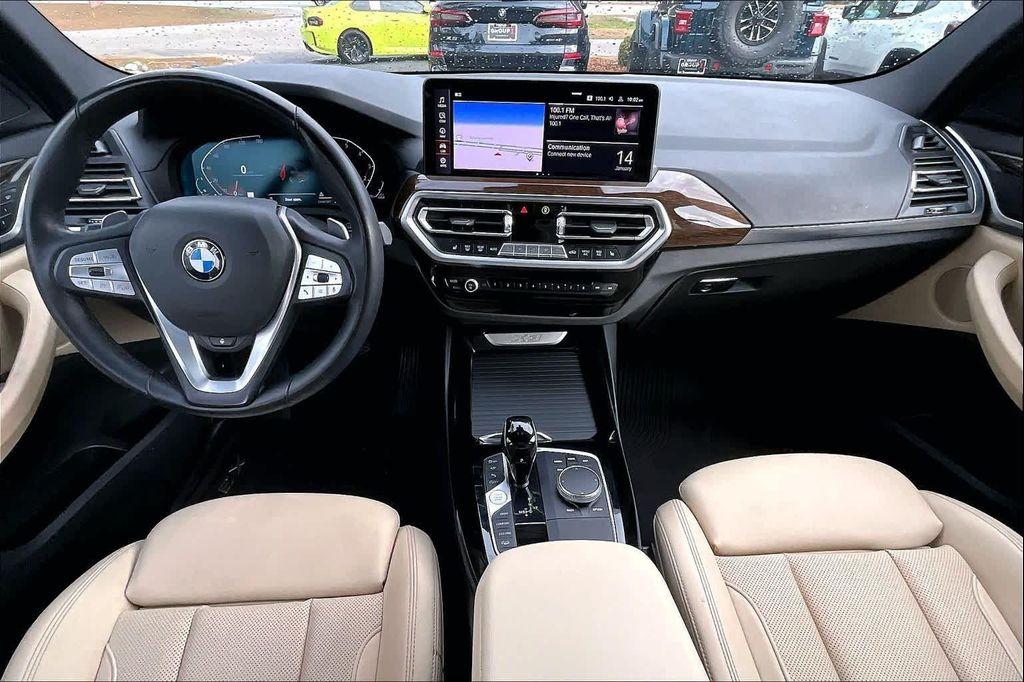 used 2023 BMW X3 car, priced at $37,200