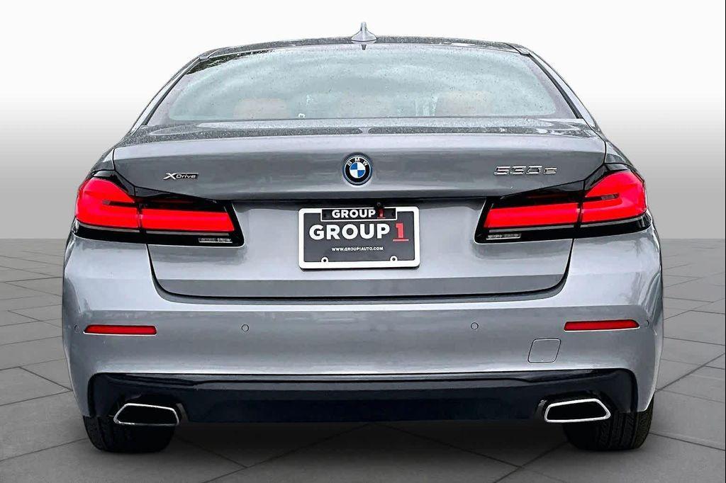 used 2023 BMW 530e car, priced at $35,096