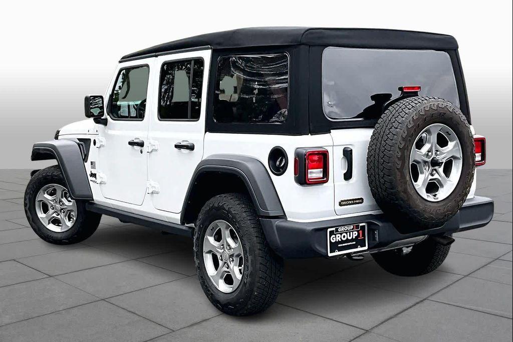 used 2021 Jeep Wrangler Unlimited car, priced at $29,400