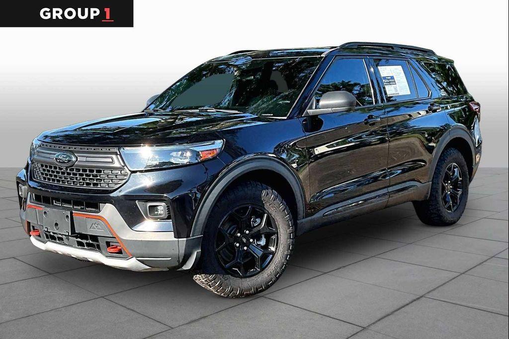 used 2021 Ford Explorer car, priced at $27,096