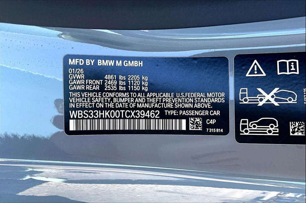 new 2026 BMW M4 car, priced at $100,535