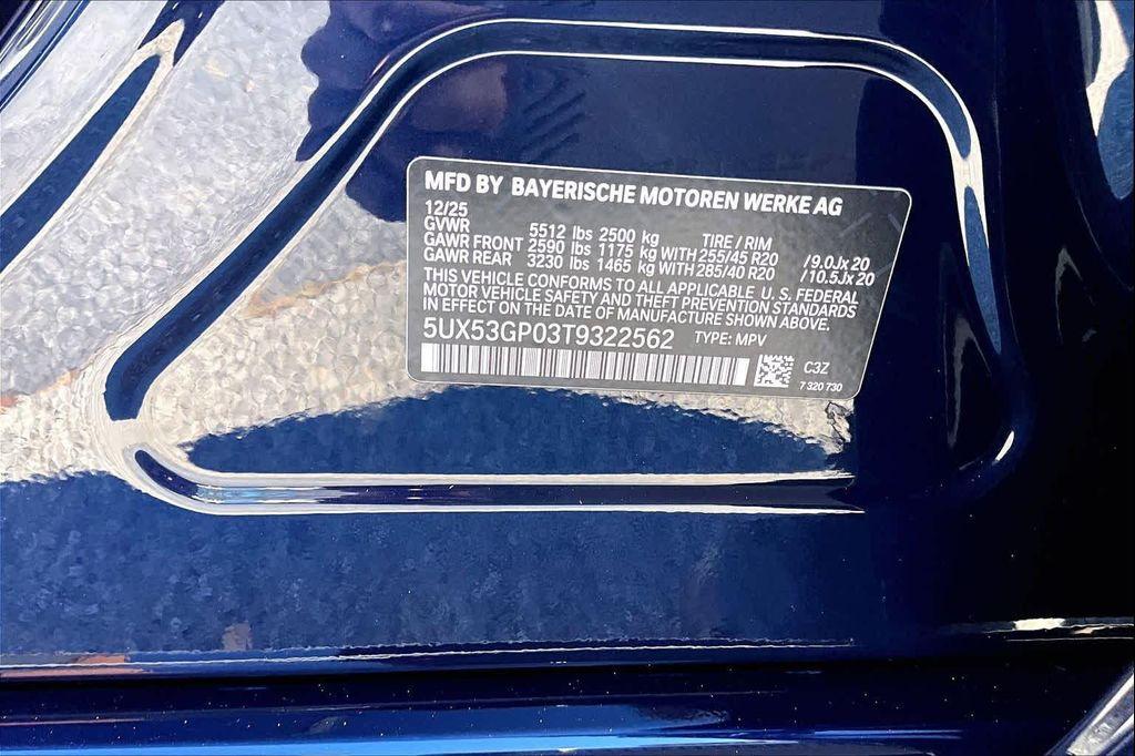 new 2026 BMW X3 car, priced at $64,820