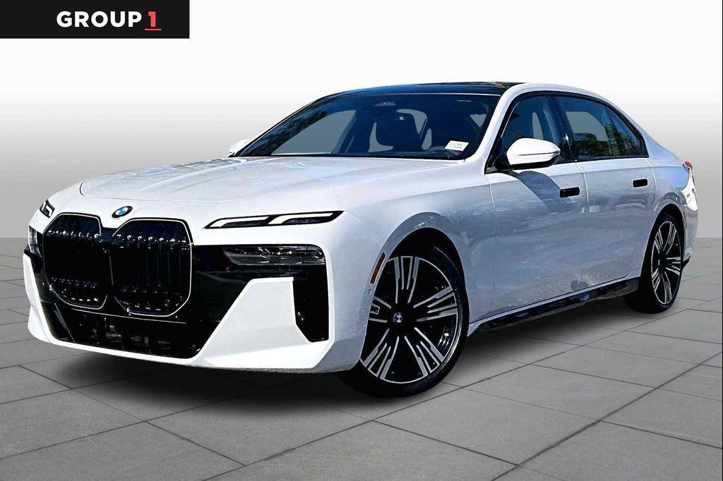 new 2026 BMW 740 car, priced at $107,850