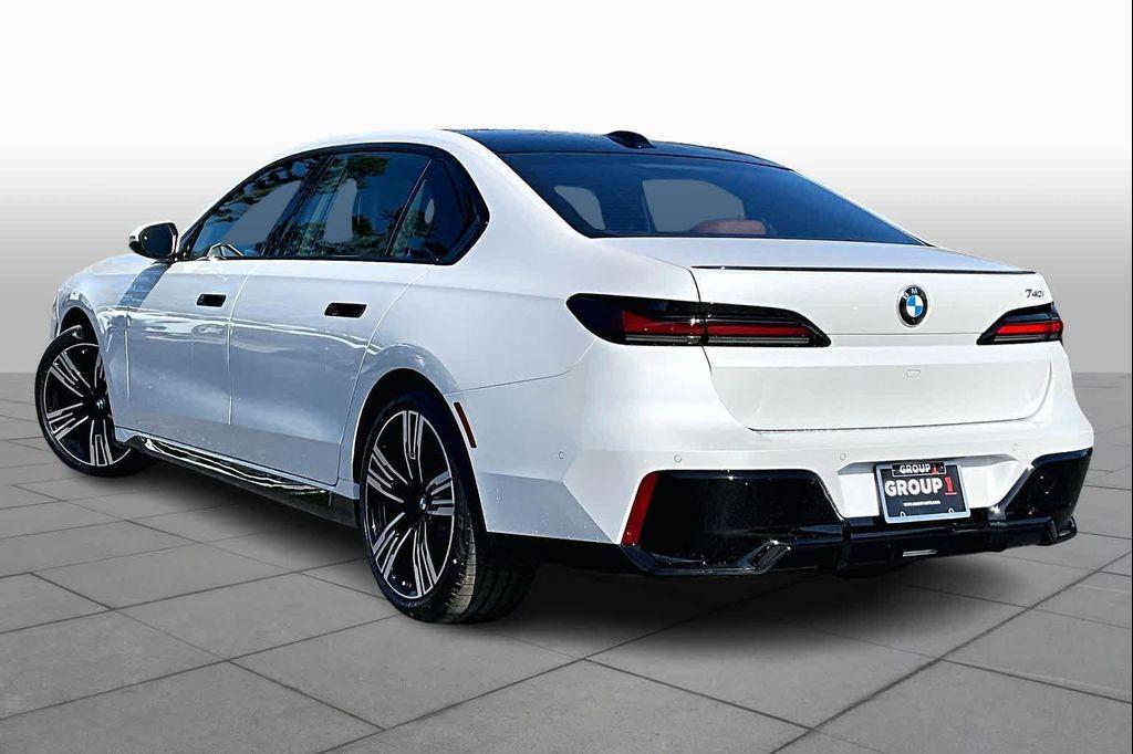 new 2026 BMW 740 car, priced at $107,850