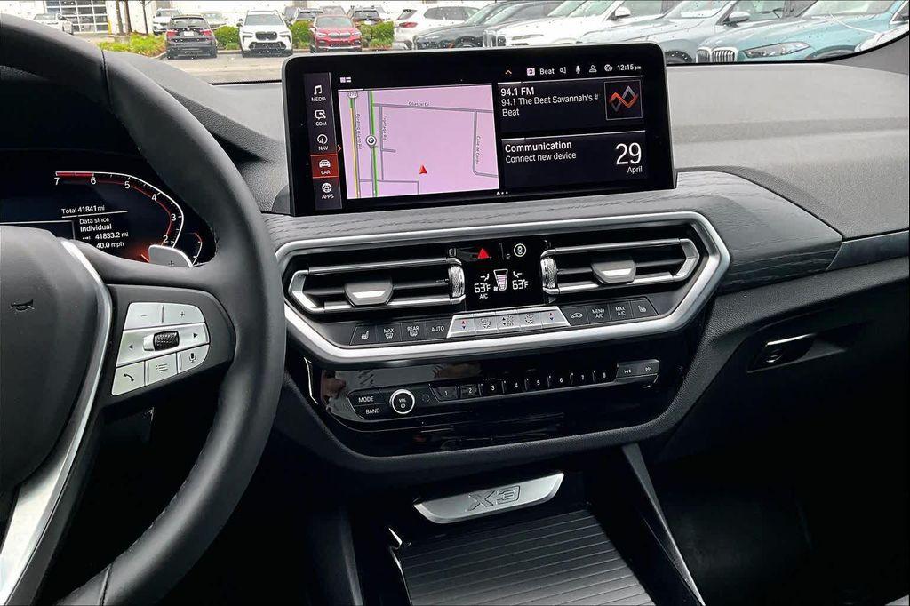 used 2024 BMW X3 car, priced at $40,096