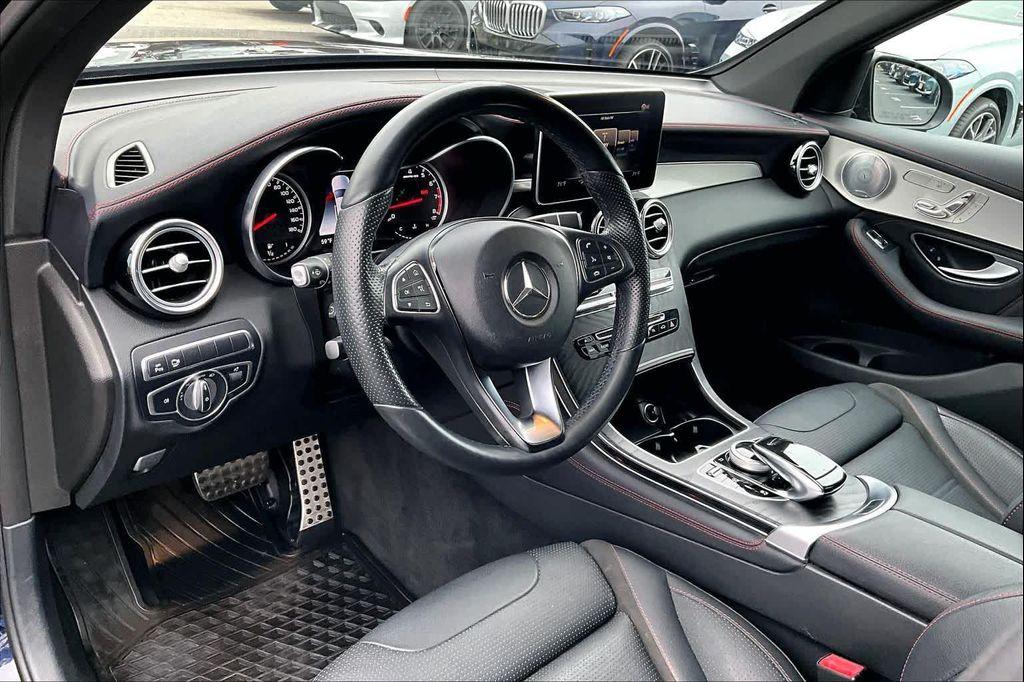 used 2018 Mercedes-Benz AMG GLC 43 car, priced at $17,500