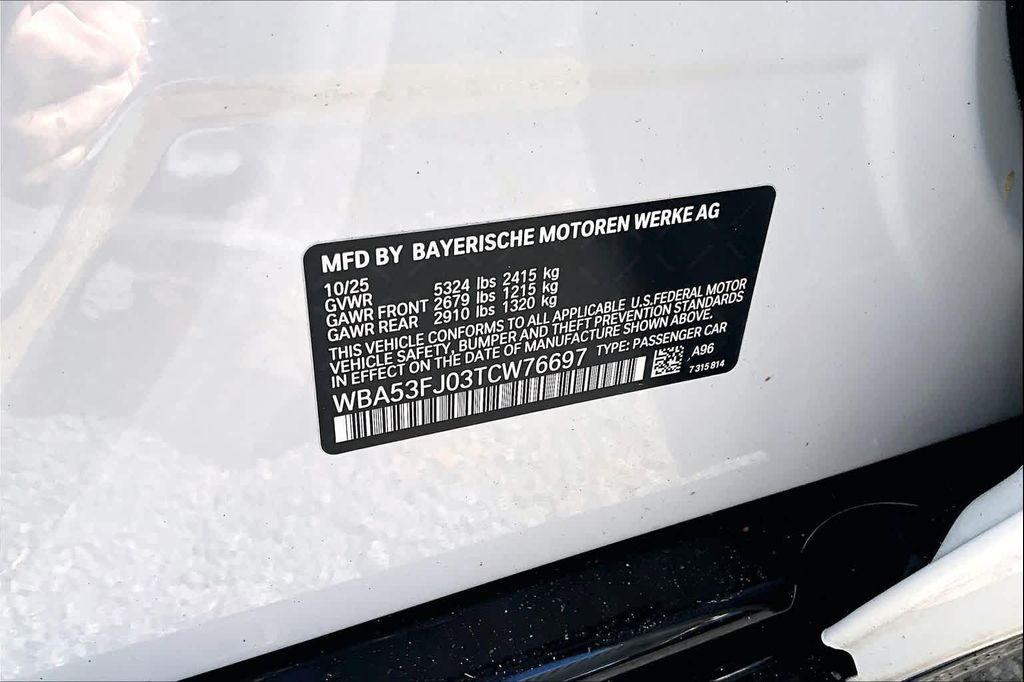 new 2026 BMW 530 car, priced at $74,060