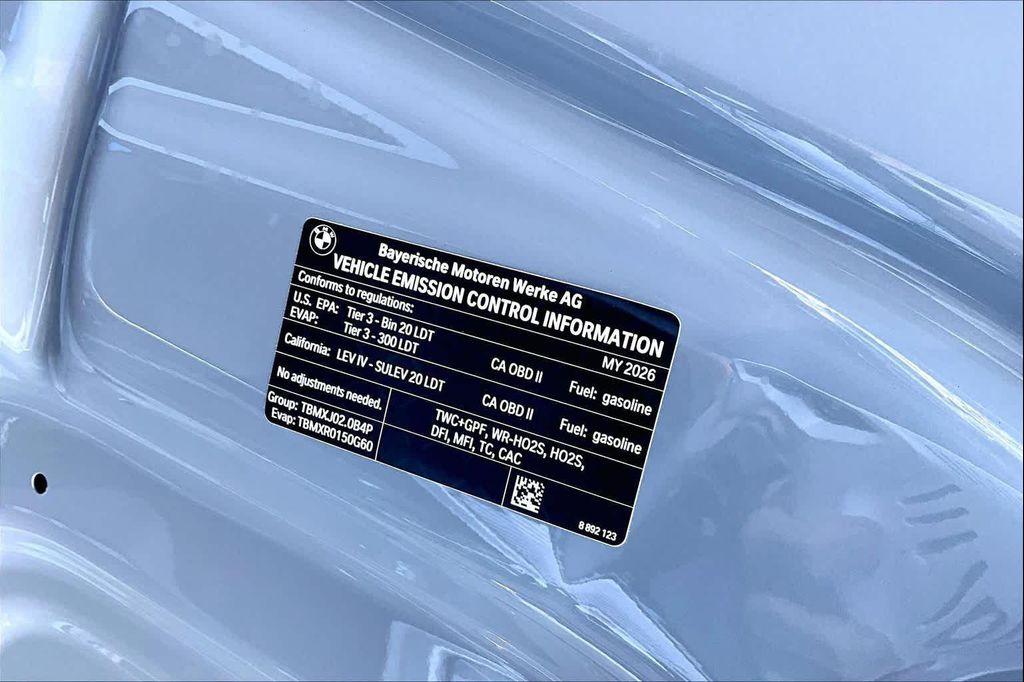 new 2026 BMW X3 car, priced at $65,680